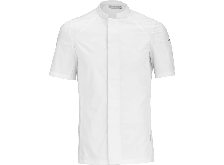 Veste de cuisine respirante MC BASIL2 Blanc 1