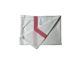 Torchon TOR-R Blanc / Rose