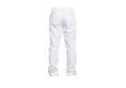 Pantalon 100% coton blanc 2