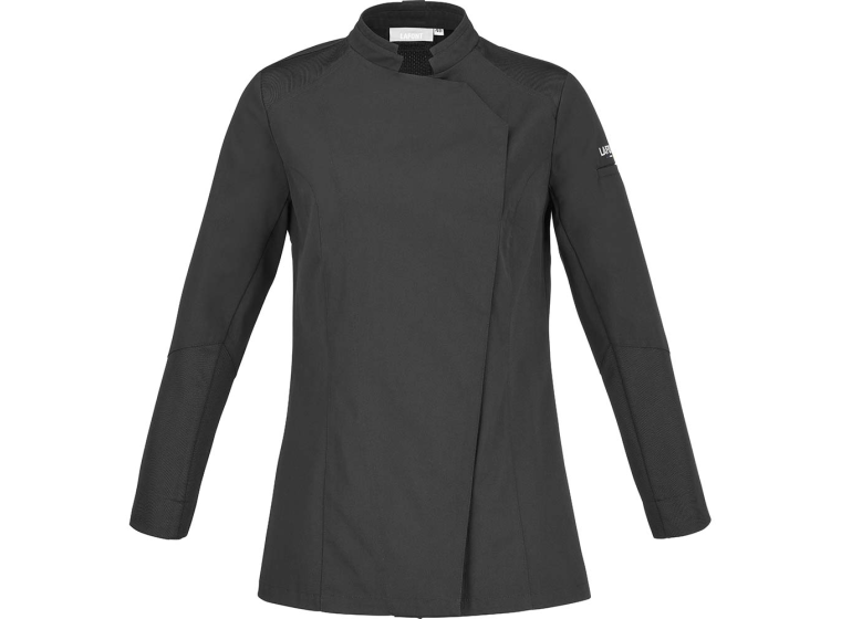 Veste de cuisine femme respirante ML NUTMEG2 Noir 1