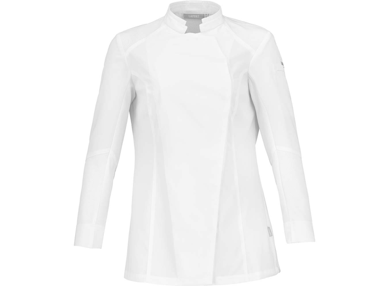 Veste de cuisine femme respirante ML NUTMEG2 Blanc 1