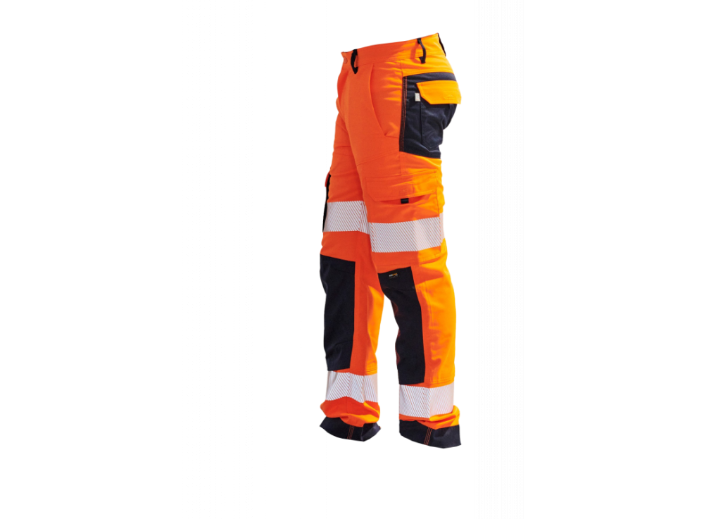 Pantalon HV LEON Orange/Marine 3