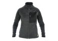 Veste polaire CONVEX Gris anthracite/Noir 1