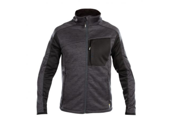 Veste polaire Gris anthracite/Noir