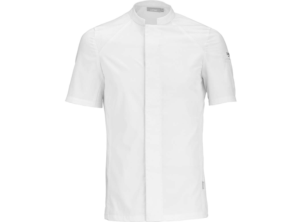 Veste de cuisine respirante MC BASIL2 Blanc 1