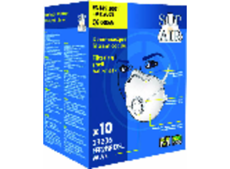 Demi-masque FFP2 non réutilisable (Lot de 10 masques) 3
