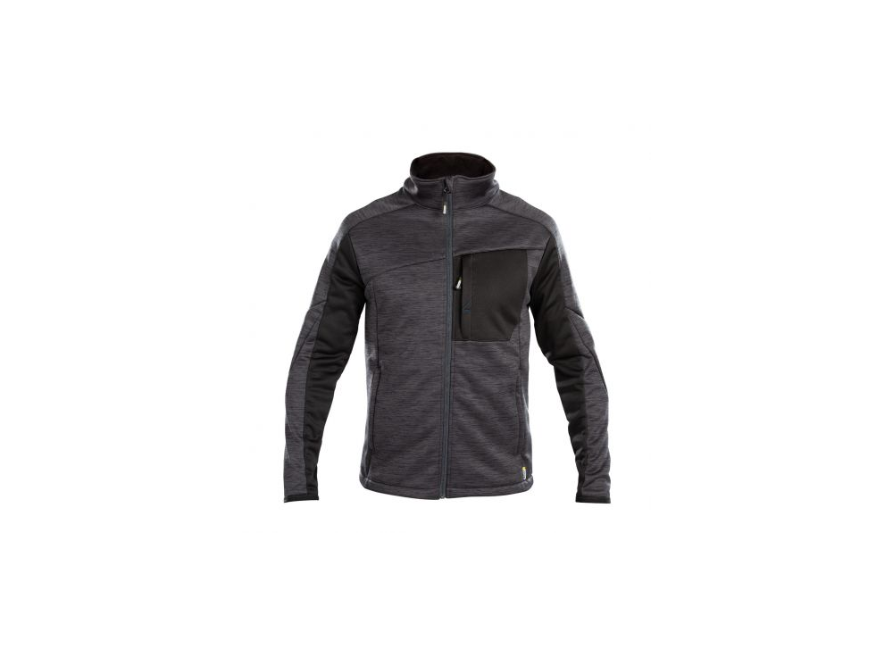 Veste polaire Gris anthracite/Noir 1