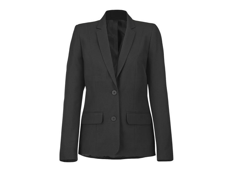 Veste deux boutons femme SYRAH Noir 1
