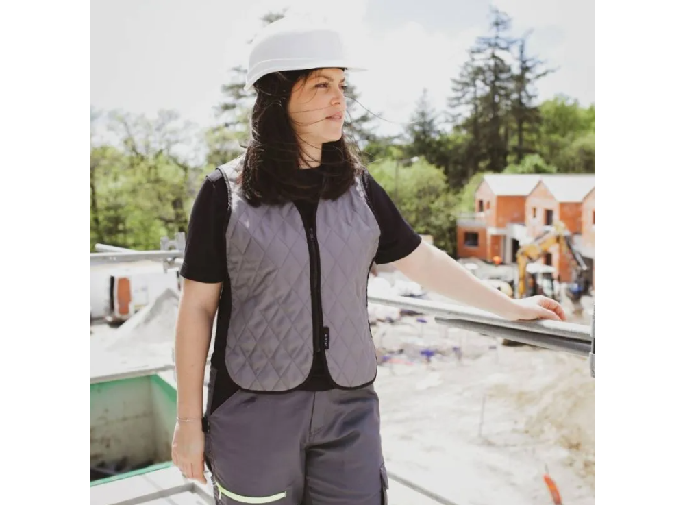 Gilet rafraîchissant gris 1